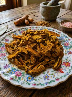 Organic Haldi Flakes