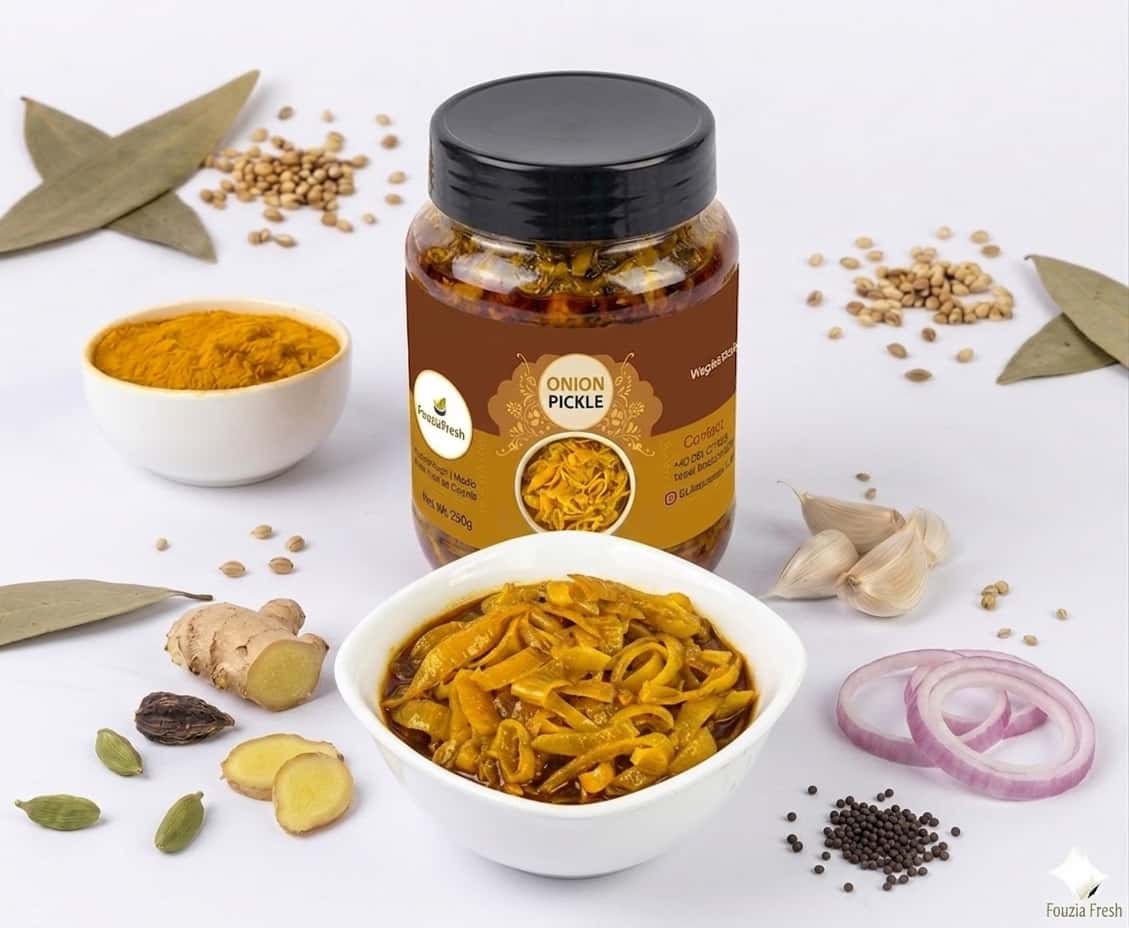 Onion Pickle (پیاز کا اچار)
