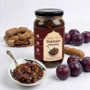 Imli Aloo Bukhara Chutney by Fouzia Fresh