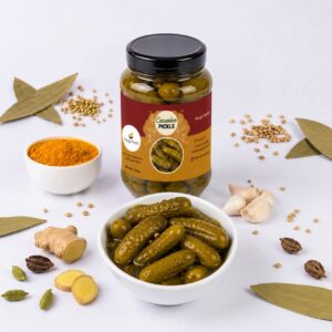 Homemade Cucumber Pickle (کھیرے کا اچار) by Fouzia Fresh