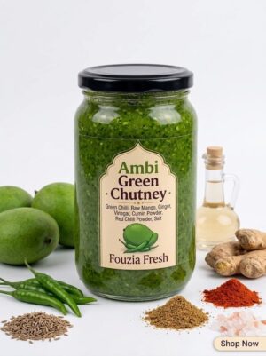 Ambi Green Chutney by Fouzia Fresh